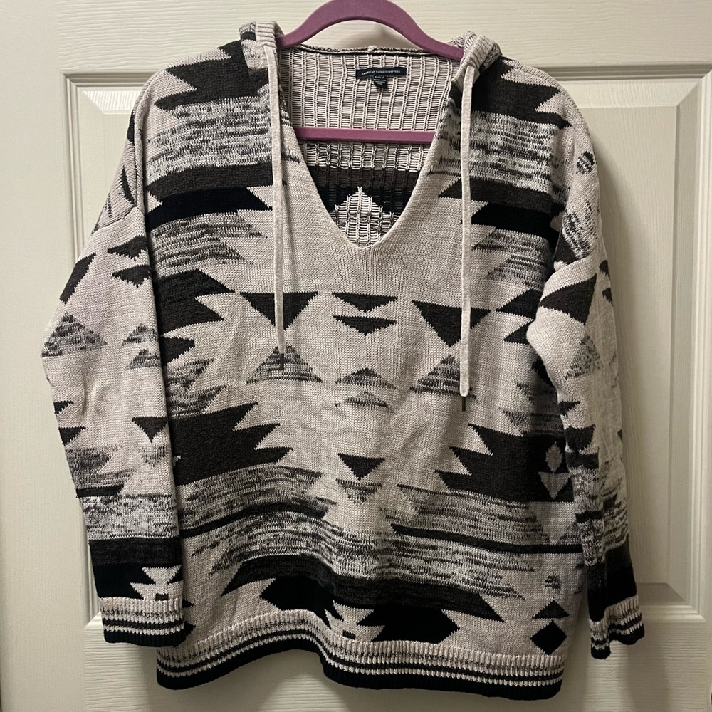 American Eagle Outfitters Cotton Hooded Sweater Size M‎